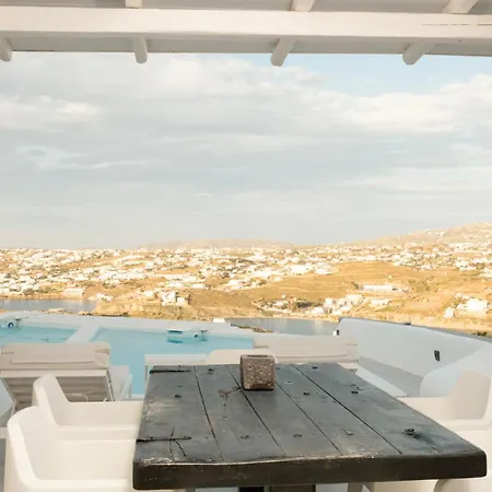 Schatz - Private Pool-sea&city View Mykonos Town
