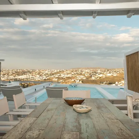 Schatz - Private Pool-sea&city View Mykonos Town