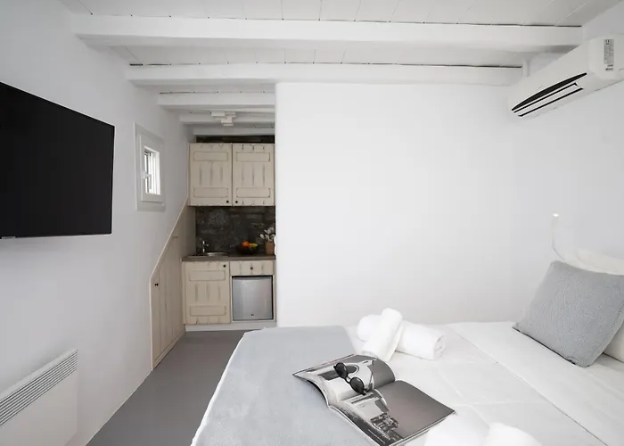 Вилла Schatz Mykonos- Private Pool & Sea Views Mykonos Town